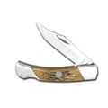 Sarge Knives Sk-145 Lock Back Brown Jigged Bone Pocket Knife w/ 2-1/4" SS Blade SK-145